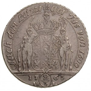 2/3 talara (gulden) 1763, Szczecin, AAJ 240.a, Dav.772,...