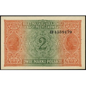 2 marki polskie 9.12.1916, \Generał, seria B