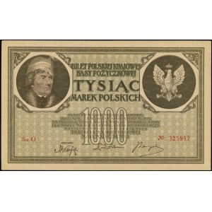 1.000 marek polskich 17.05.1919, seria O, numeracja 325...