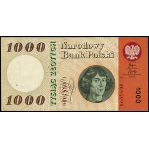 1.000 złotych 29.10.1965, seria C, numeracja 0684096, u...