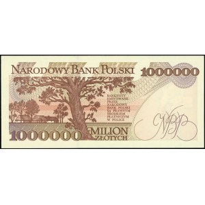 1.000.000 złotych 16.11.1993, seria M, numeracja 706434...