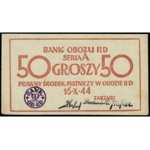 Obóz II-D w Bornem-Sulinowo /Gross-Born/, 50 groszy 16....