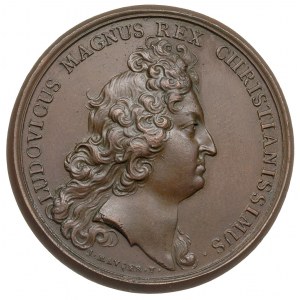 Jan III Sobieski -medal sygn I. MAVGER. F. wybity w 167...