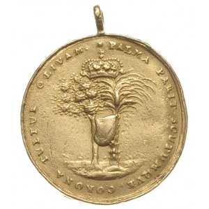 Jan III Sobieski i Maria Kazimiera, -medal autorstwa Ja...