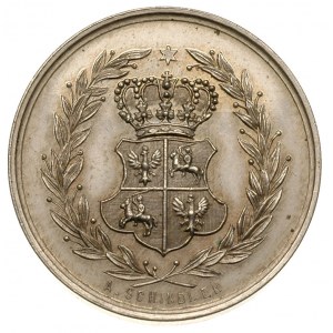 medal -100-lecie Konstytucji 3 Maja 1891 r., Aw: W wień...