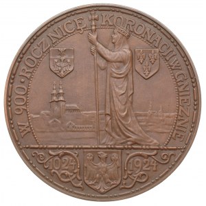 medal na 900 Rocznicę Koronacji Bolesława Chrobrego aut...
