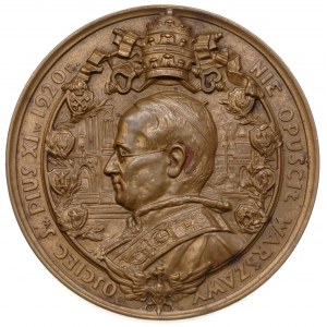 10. Rocznica Cudu nad Wisłą 1930 r. -medal autorstwa St...