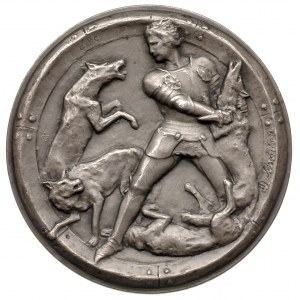 generał Karol Litzmann -medal za zwycięstwo nad Rosjana...