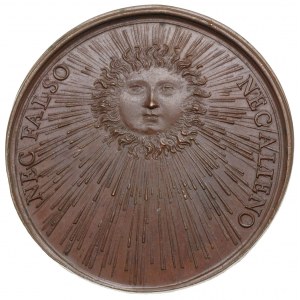 Krystyna -medal autorstwa Cheron’a, Aw: Popiersie królo...