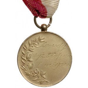 II Rzeczpospolita, medal z uszkiem na Zlot Sokolstwa Po...