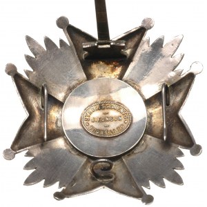 Order Leopolda, Gwiazda do Krzyża Wielkiego, srebro 80 ...