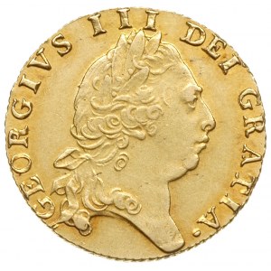 guinea 1794, piąty typ popiersia, złoto 8.34 g, S.3729,...