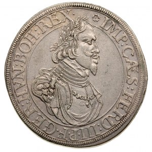 talar 1643, z popiersiem Ferdynanda III, srebro 28.74 g...