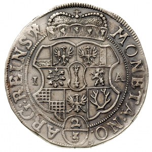 2/3 talara (gulden) 1676 / I-A, Regenstein, Schr. 357, ...