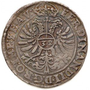 talar (32 szylingi) 1624, Lubeka, z tytulaturą cesarza ...