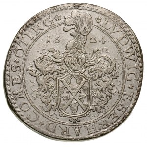 talar 1624, z tytulaturą cesarza Ferdynanda II, srebro ...