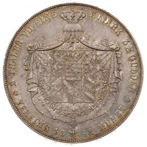 dwutalar = 3 1/2 guldena 1842 / A, Berlin, J. 532, AKS ...