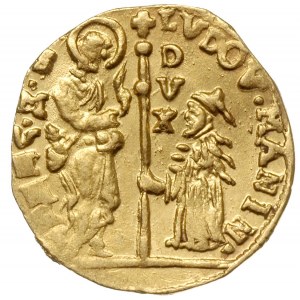 cekin, bez daty, złoto 3.46 g, Fr. 1445, Gamberini 1926...