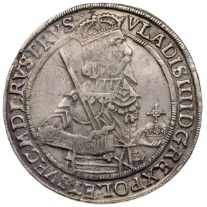 talar 1638, Toruń, Aw: Pólpostać króla w prawo i napis ...