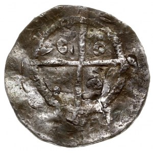 Naśladownictwo (dość prymitywne) denara Ottona III i Ad...