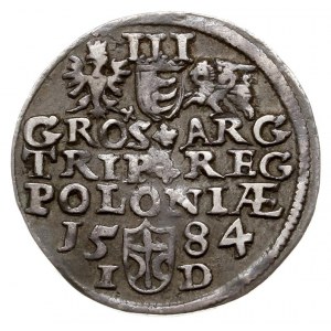 trojak 1584, Olkusz, Iger O.84.1.a (R1), patyna