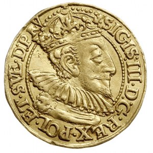 dukat 1595, Gdańsk, Aw: Popiersie i napis wokoło SIGIS ...