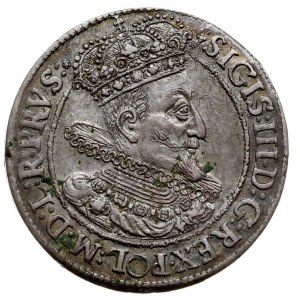 ort 1615, Gdańsk, odmiana z mniejszą głową króla, ładny...