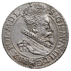 szóstak 1699, Malbork, odmiana z małą głową króla