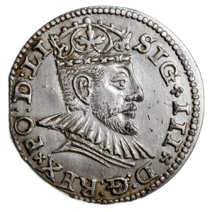 trojak 1590, Ryga, Iger R.90.1.b/d, Gerbaszewski 7, pię...