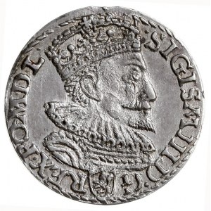 trojak 1594, Malbork, Iger M.94.1.a, bardzo ładny