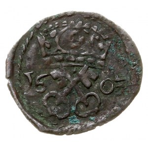 denar 1603, Poznań, data 16-03, patyna