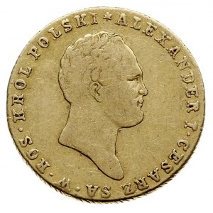 25 złotych 1818, Warszawa, złoto 4.89 g, Plage 12, Bitk...
