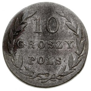 10 groszy 1830, Warszawa, litery F - H, Plage 91 (R), B...
