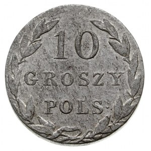 10 groszy 1831, Warszawa, Plage 93 (R1), Bitkin 1012