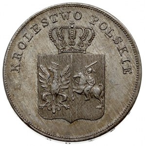 5 złotych 1831, Warszawa, Plage 272, piękne, patyna