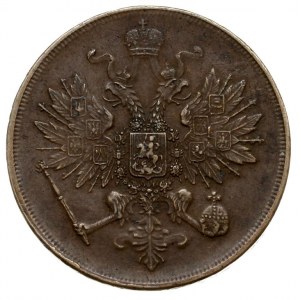 3 kopiejki 1863, Warszawa, Plage 478, Bitkin 462