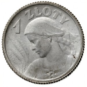 1 złoty 1924, Paryż, Parchimowicz 107.a, wyśmienity egz...