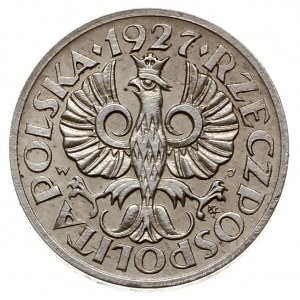 1 grosz 1927, Warszawa, srebro 1.69 g, Parchimowicz P. ...