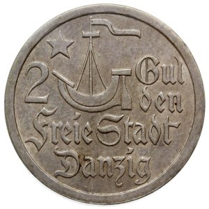 2 guldeny 1923, Utrecht, Koga, Parchimowicz 63.a, monet...