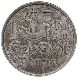 1 gulden 1923, Utrecht, Koga, Parchimowicz 61.a, moneta...