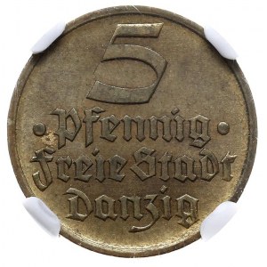 5 fenigów 1932, Berlin, Parchimowicz 56, moneta w pudeł...