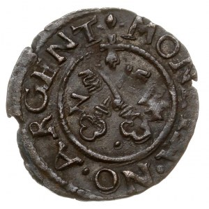 szeląg 1574, Ryga, Fed. 614, Neumann 423, patyna