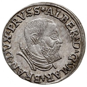 trojak 1535, Królewiec, Iger Pr.35.1.b, Bahr. 1150, bar...