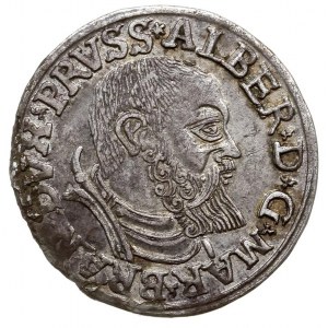 trojak 1540, Królewiec, Iger Pr.40.1.b, ale odmiana z k...