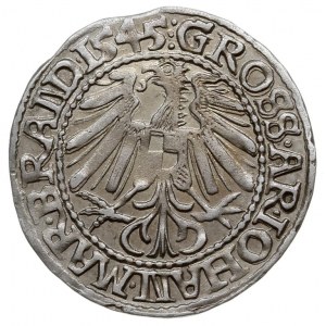grosz 1545, Krosno, odmiana BRAND (litery ND złączone) ...