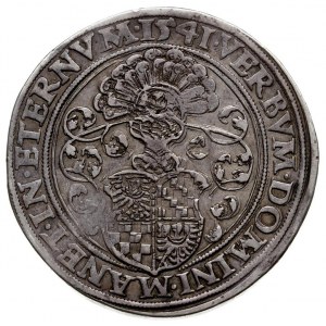 talar 1541, Legnica, Aw: Popiersie w prawo i napis woko...