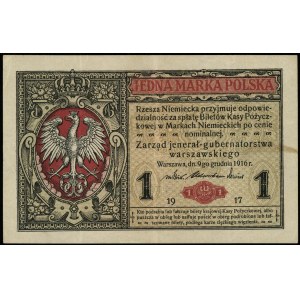 1 marka polska 9.12.1916, \jenerał, seria A