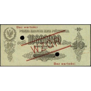 10.000.000 marek polskich 20.11.1923, seria B, numeracj...