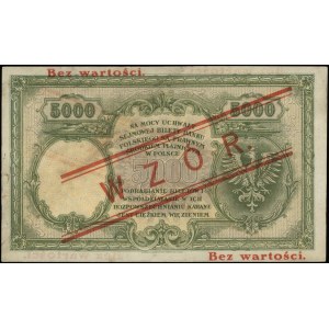 5.000 złotych 28.02.1919, seria A, numeracja 266199, po...
