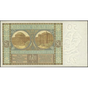 50 złotych 1.09.1929, seria CG., numeracja 5149415, Mił...